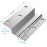 SS L Hinges 1.5mm 75mmx10mmx6mm, 12mm, 19mm, 25mm