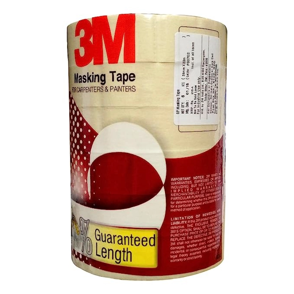 3M Masking Tape for carpanter or Painter 1 Tube 24mm X 20 Mtrs