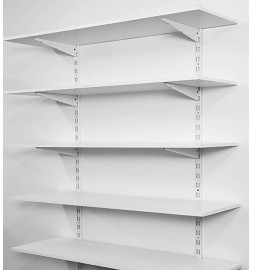 Adjustable Shelf Bracket – Star White, 6–20 Inch