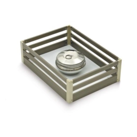 Aluminium Kitchen Basket Set – 6 Pcs with Cutlery & Thali