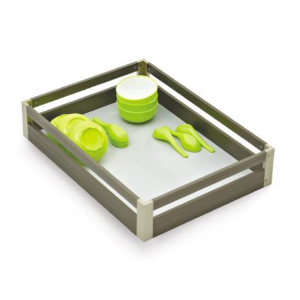 Aluminum Kitchen Basket Plain  4 inches