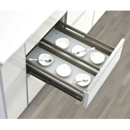 Aluminum Kitchen Basket Partition  4 inches