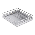 SS 304 Luxury Cup and Saucer Kitchen Basket  4 inches