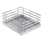 SS Luxury Kitchen Basket Dish and Plate 6 inches