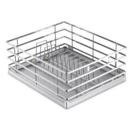 SS Luxury Kitchen Basket Dish and Plate 6 inches